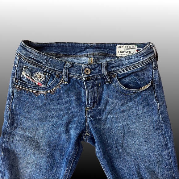 Diesel blue flared jeans 25 - Picture 2 of 6